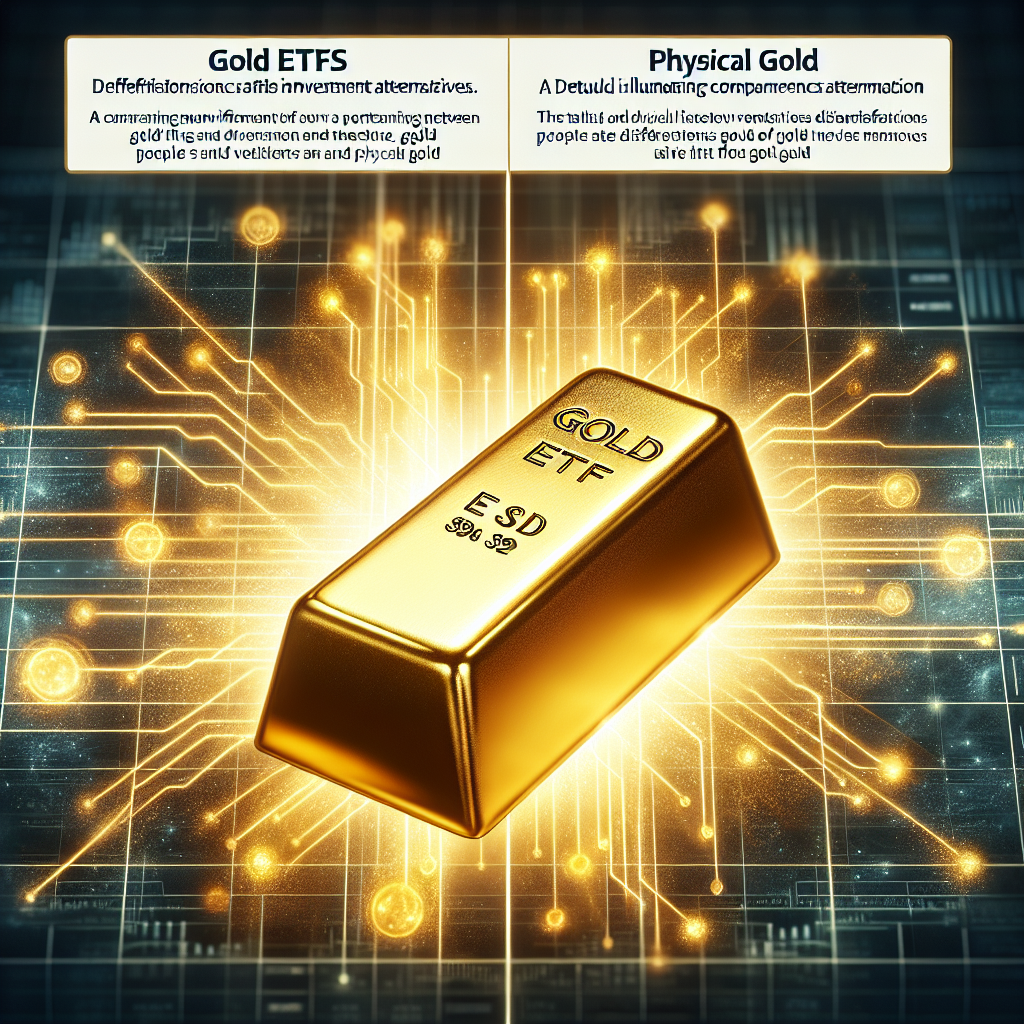 Perbezaan Antara ETF Emas Dan Emas Fizikal.